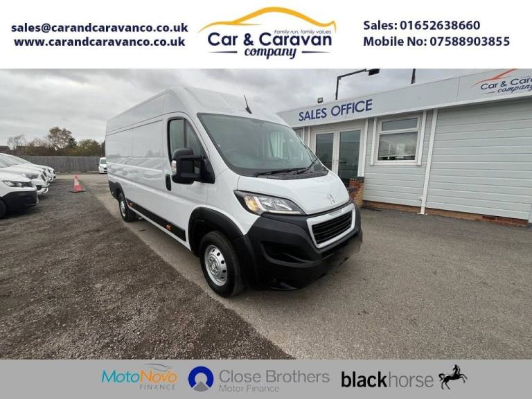 2023 Peugeot Boxer 2.2 BlueHDi H2 Professional Van 140ps PANEL VAN DIESEL Manual