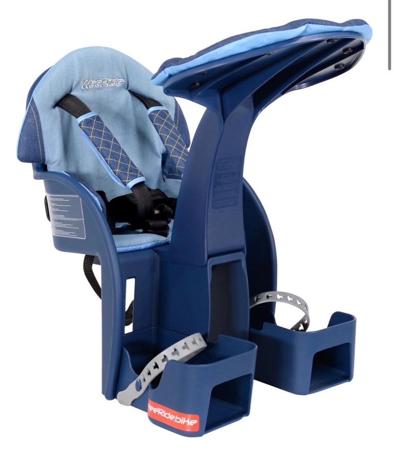 Weeride front deluxe blue child seat