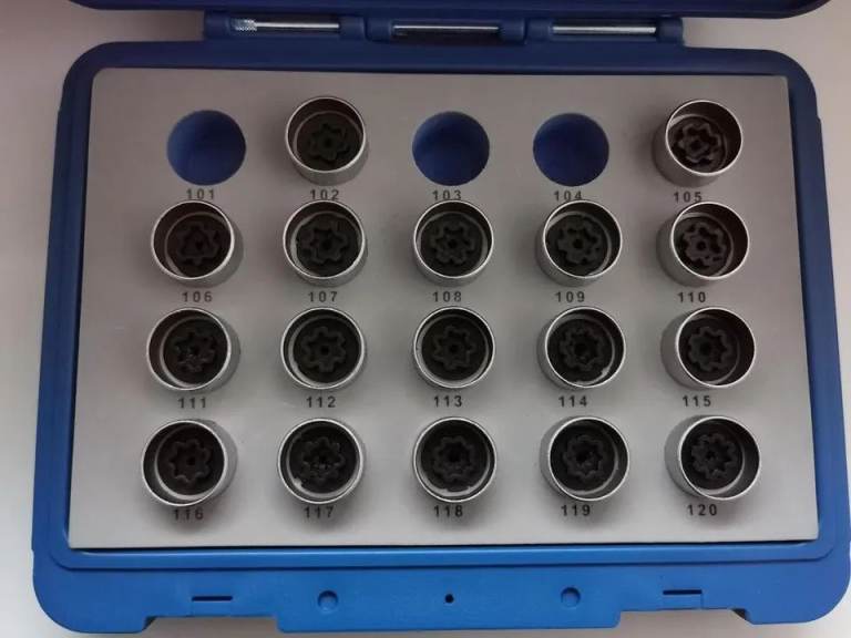 VAUXHALL Laser 6861 MASTER Locking Wheel Nut Key Set 17pc Vauxhall and Opel - BRAND New