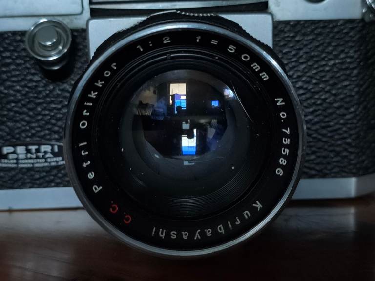 Kuribayashi Petri Penta 35mm Film SLR Camera M42 Orikkor 2/50  Excellent condition great lens M42