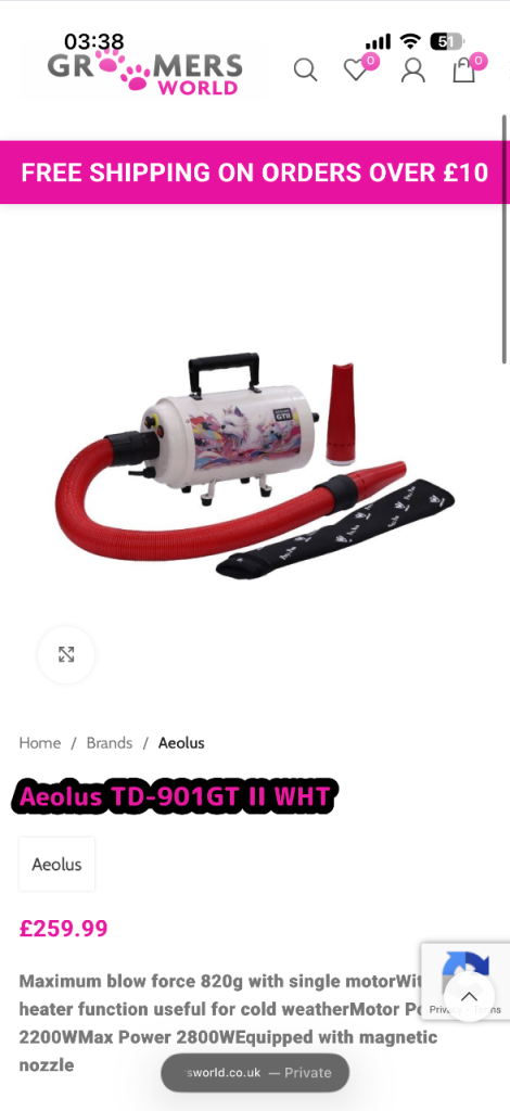 Brand New Aeolus TD-901 GT II Monster Blaster