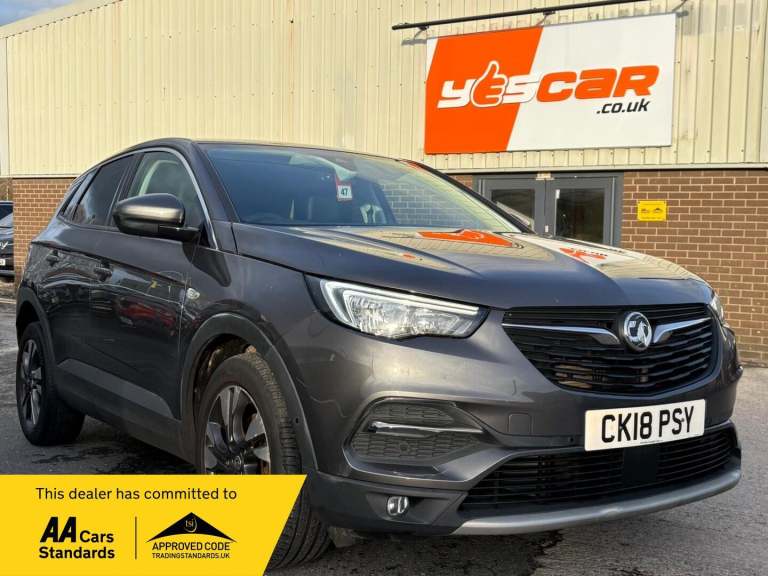 2018 Vauxhall Grandland X 1.6 Turbo D BlueInjection Sport Nav Auto Euro 6 (s/s) 5dr HATCHBACK Die...