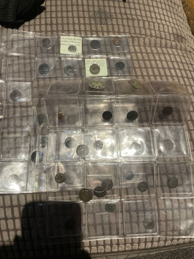 Roman coins 