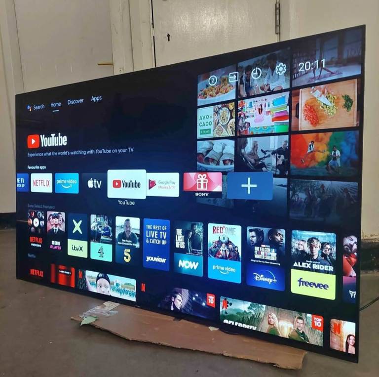 55" SONY BRAVIA ANDRIOND 4K ULTRA SMART TV 