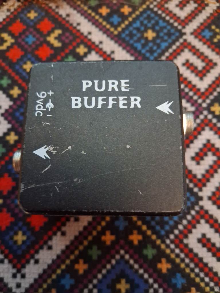 Pure Buffer Guitar Pedal, boxed