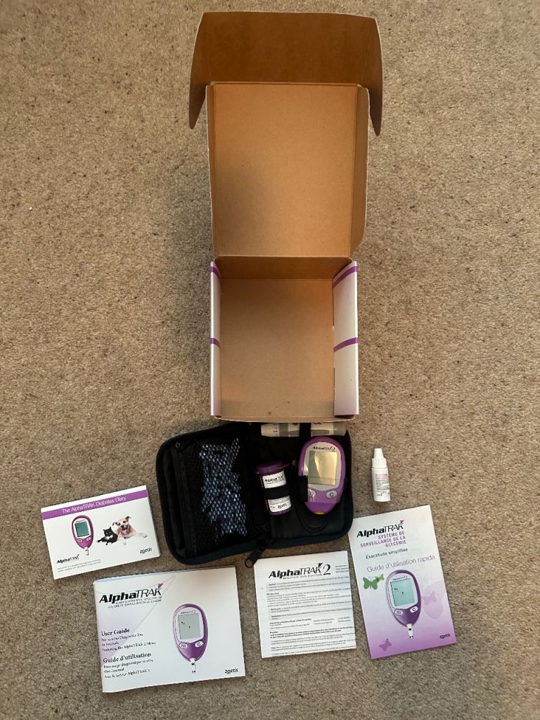 Alpha track pet diabetic starter pack