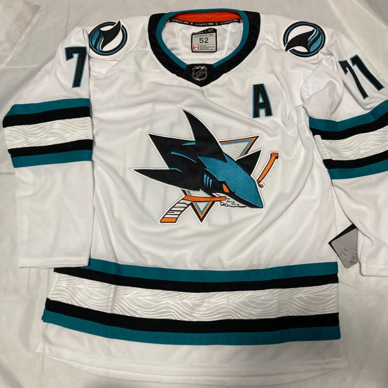 New Fanatics Celebrini 71 San Jose Sharks Ice Hockey Jersey - Size 52