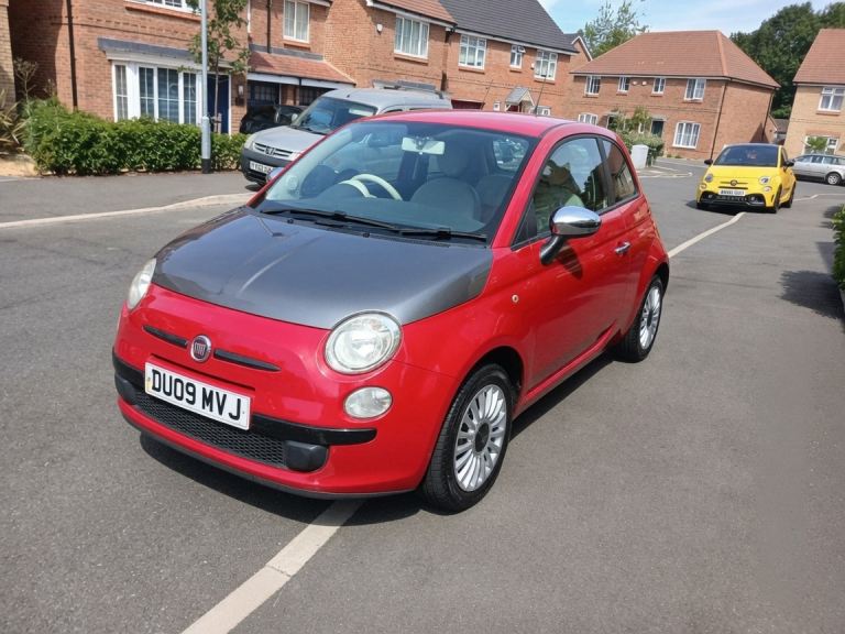 Fiat, 500, Hatchback, 2009, Manual, 1.2cc), 3 doors