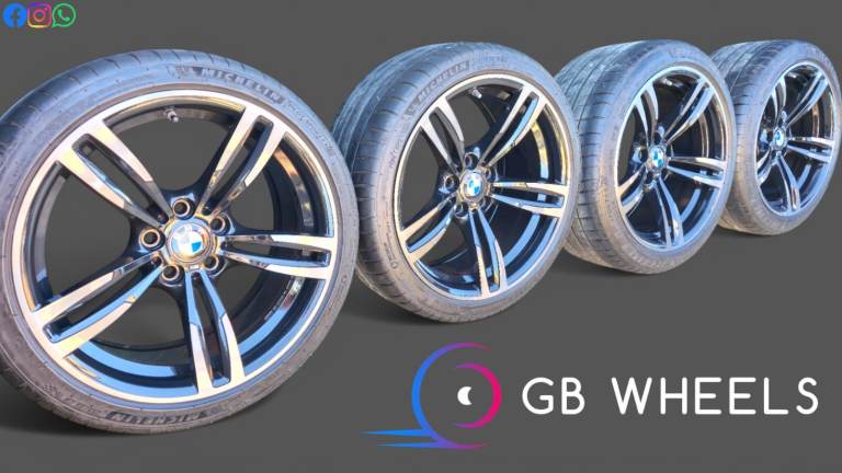 Genuine BMW 437M Competition Forged 19" Alloy Wheels M2 M3 M4 3 4 Smoked