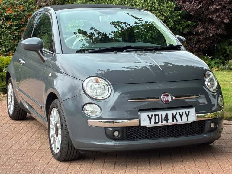 2014 Fiat 500 1.2 Lounge 2dr [Start Stop] CONVERTIBLE Petrol Manual