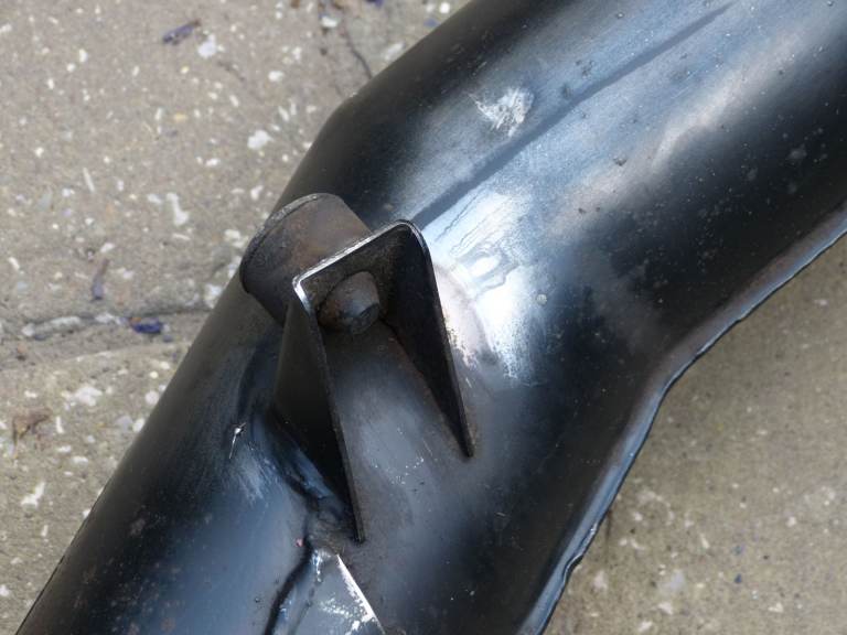 YAMAHA RD125LC Mk. 1, EXHAUST