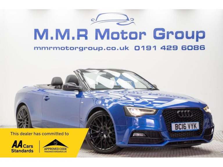 2016 Audi A5 2.0 TDI 177 S Line Special Ed Plus 2dr Multitronic CONVERTIBLE DIESEL Automatic