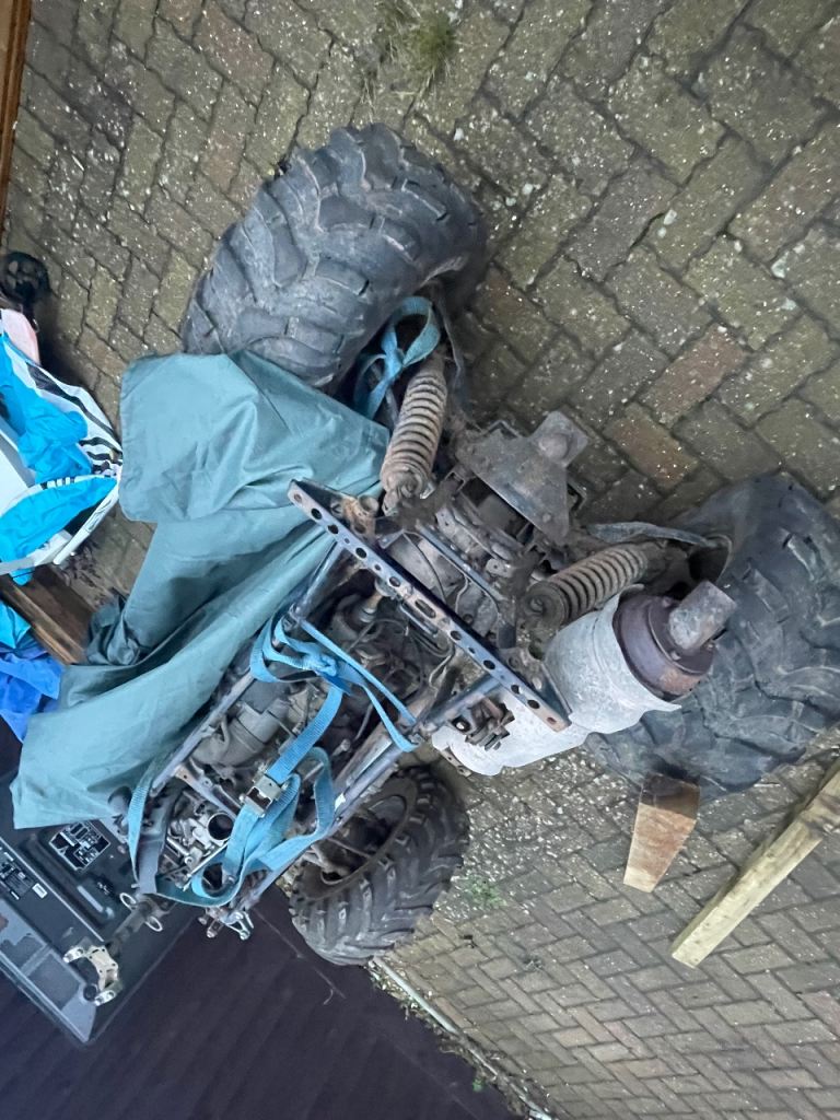 Yamaha 550 grizzly quad bike