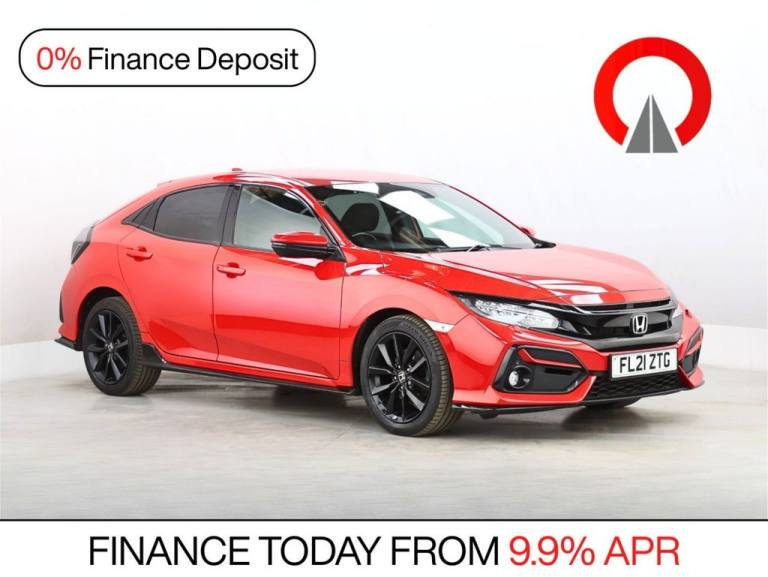 2021 Honda Civic 1.5 VTEC Turbo Sport Hatchback 5dr Petrol Manual Euro 6 (s/s) (182 ps) Hatchback...