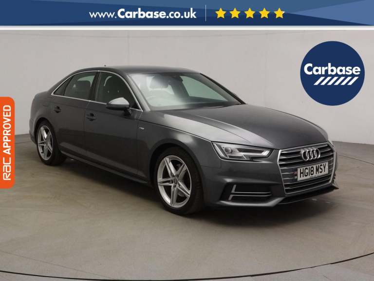 2018 Audi A4 1.4T FSI S Line 4dr S Tronic [Leather/Alc] SALOON PETROL Automatic