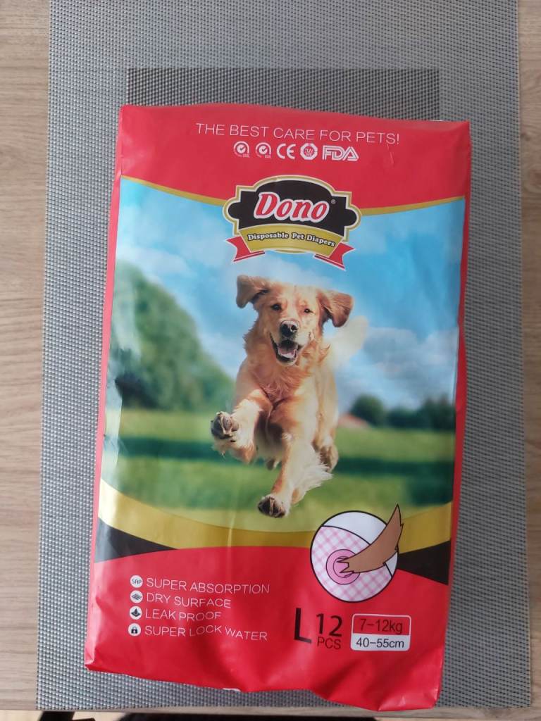 Pet disposable diapers