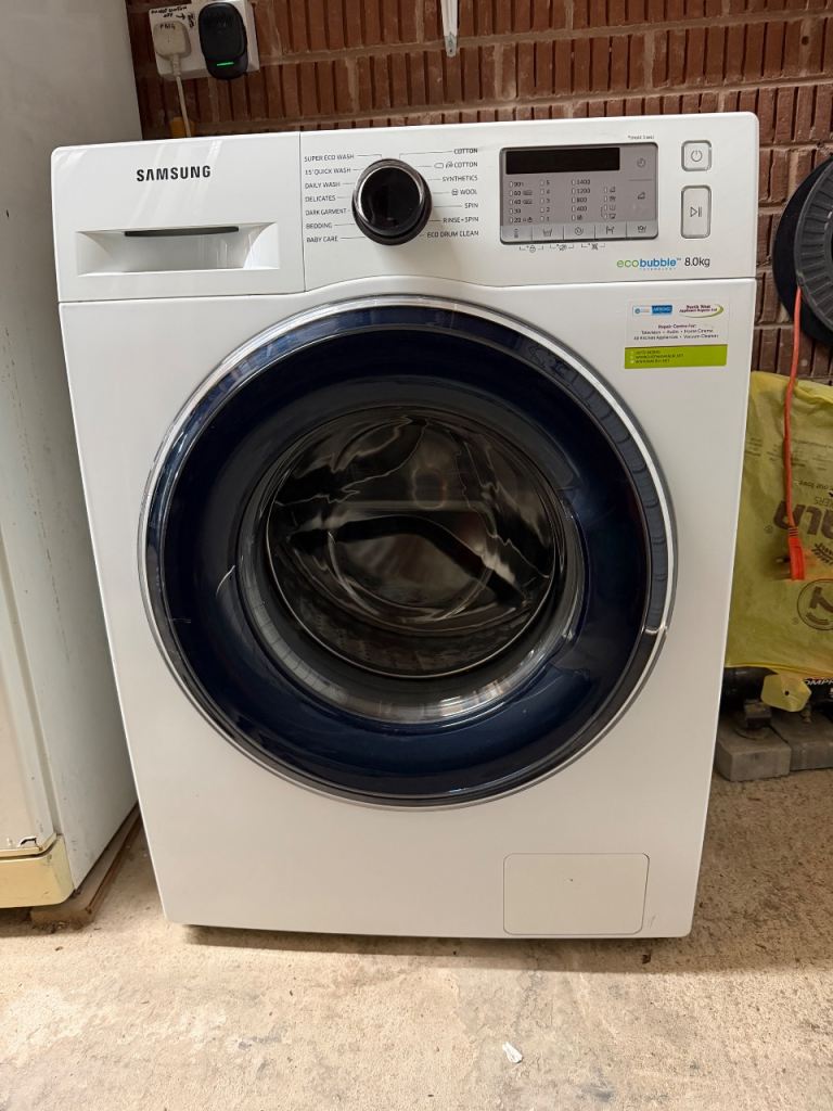 Samsung EcoBubble 8.0KG Washing Machine – Good Condition