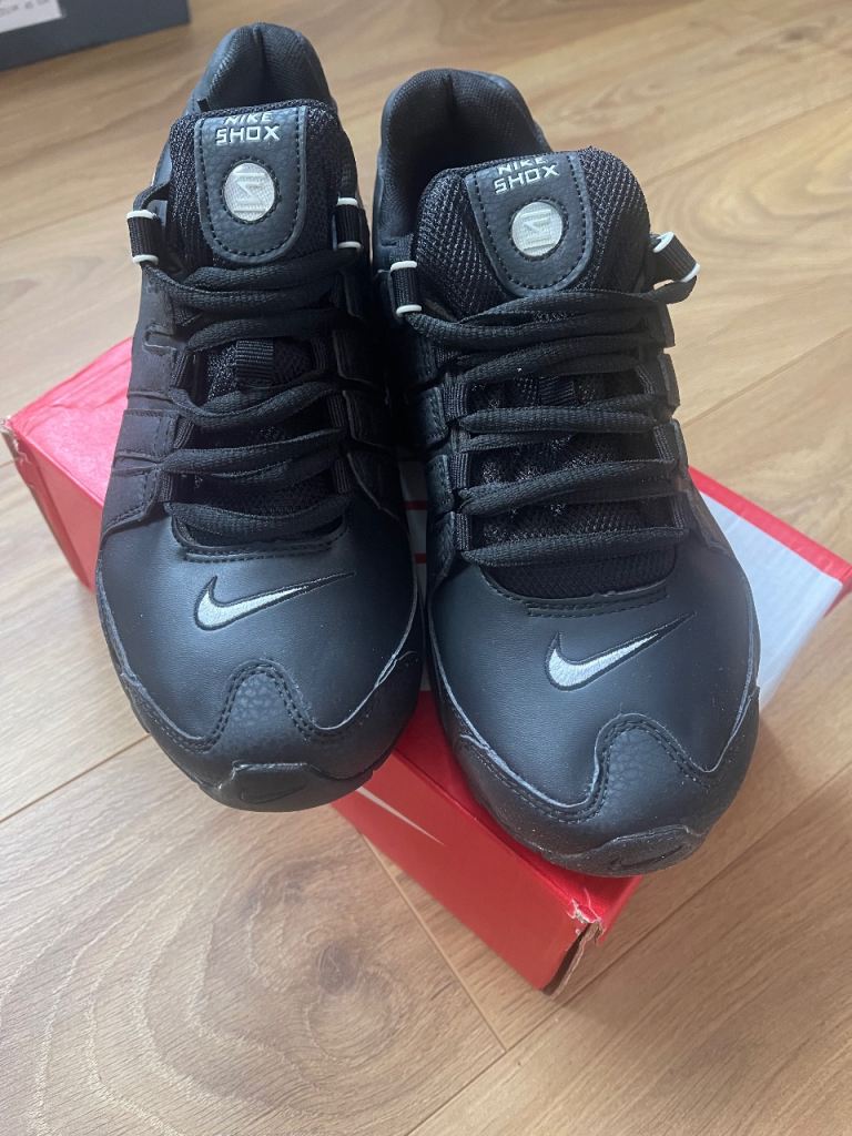 New Shox Black Trainers – Size UK 6