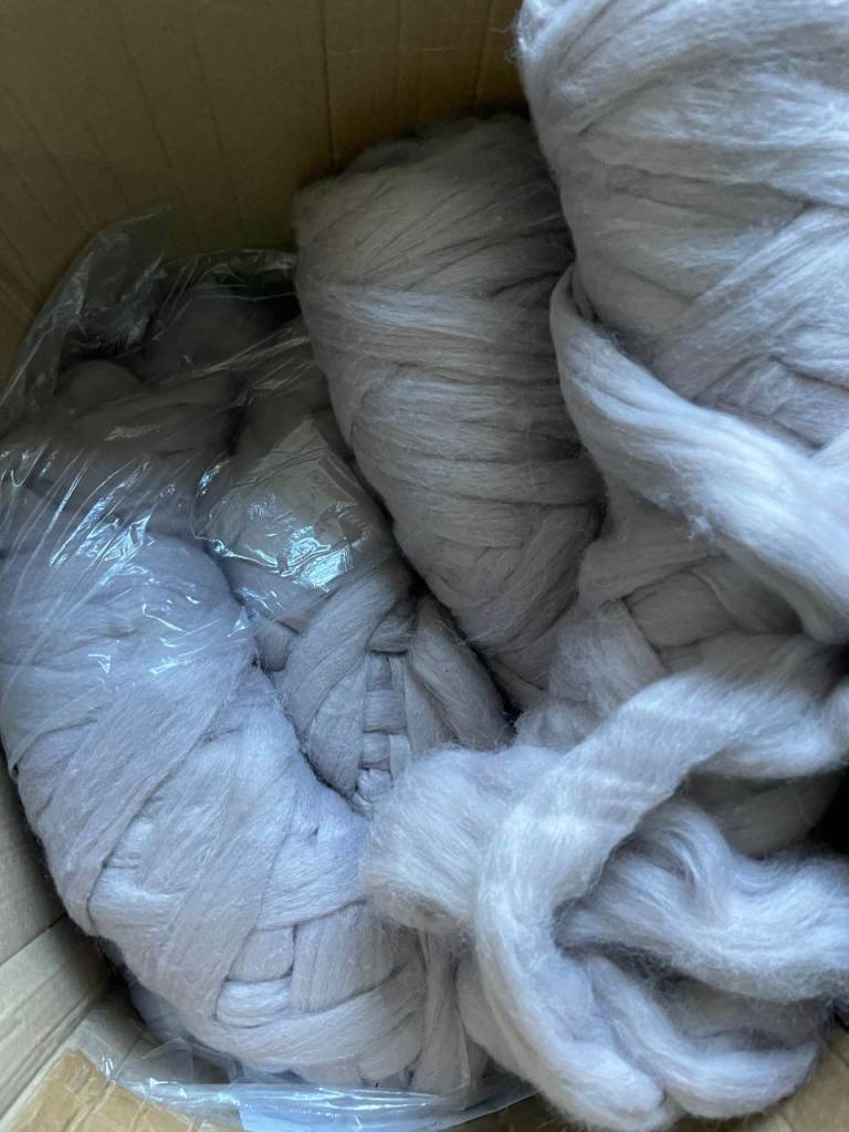 Chunky Knit Yarn for Crafts – New, Mushroom Mink