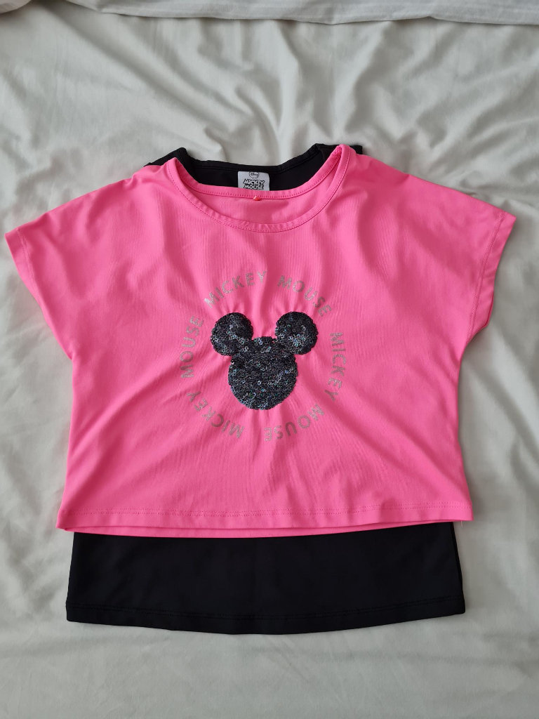 Minnie Mouse 2pc Tshirt 6-7yrs