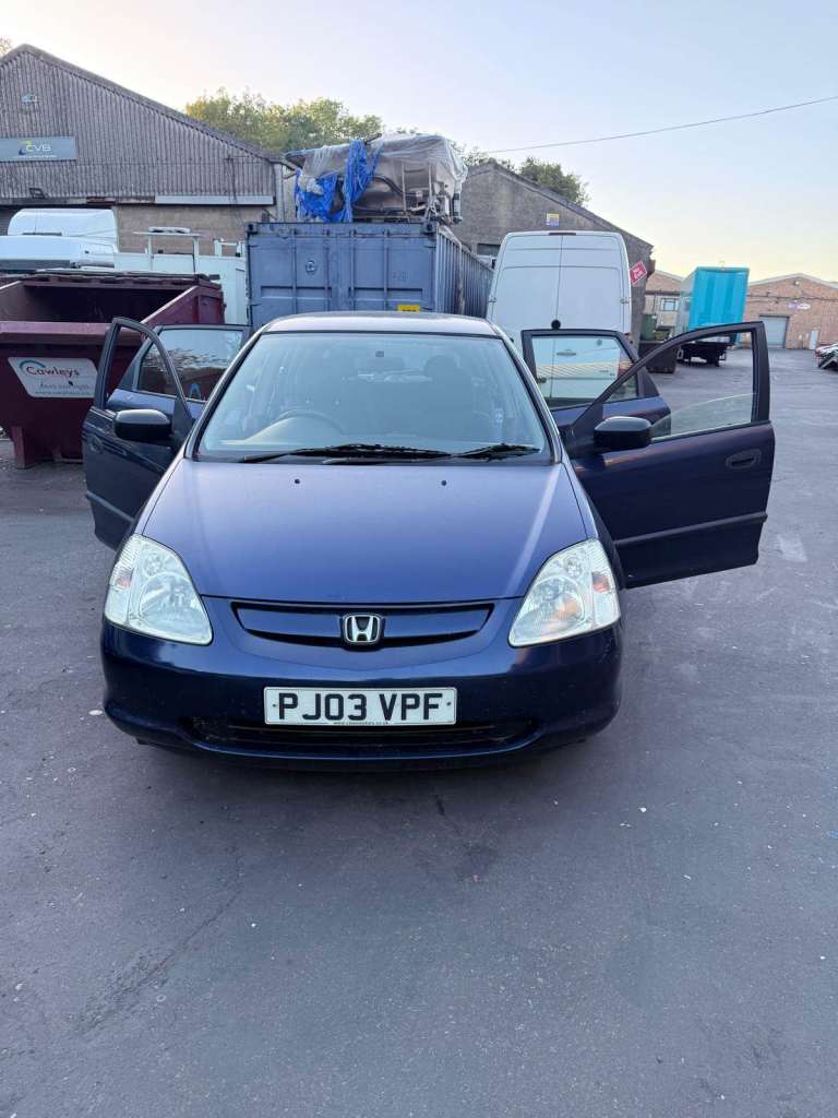 Honda, CIVIC, Hatchback, 2003, Manual, 1396 (cc), 5 doors