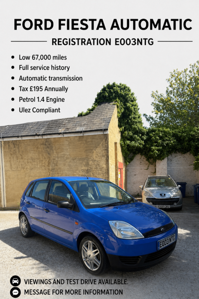 Ford fiesta Honda jazz Ford Peugeot low miles automatics manuals 
