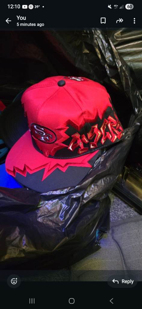Rangers San Francisco 49ers jagged edge snapback glasgow rangers drew Pearson 