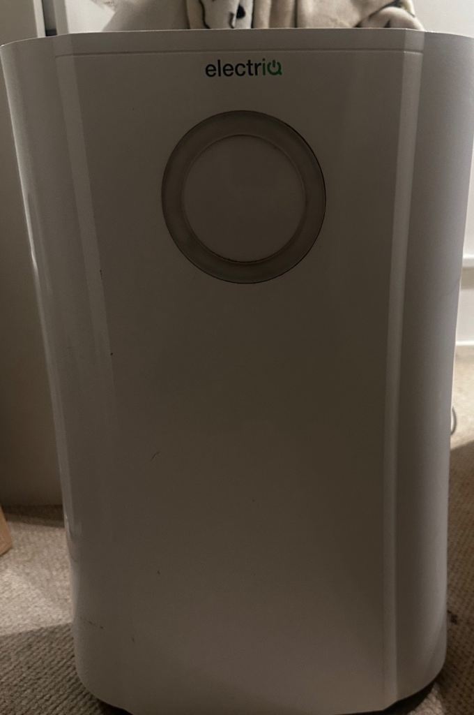 ElectriQ Dehumidifier - White, Good Condition