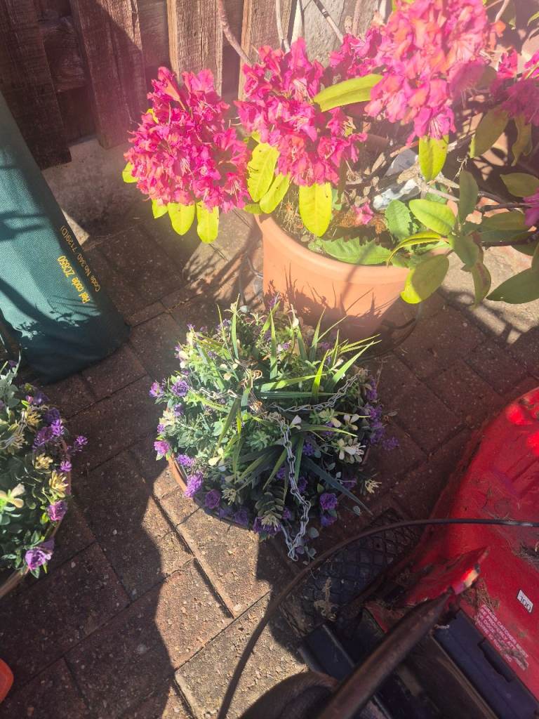 artificial mixed flowers 