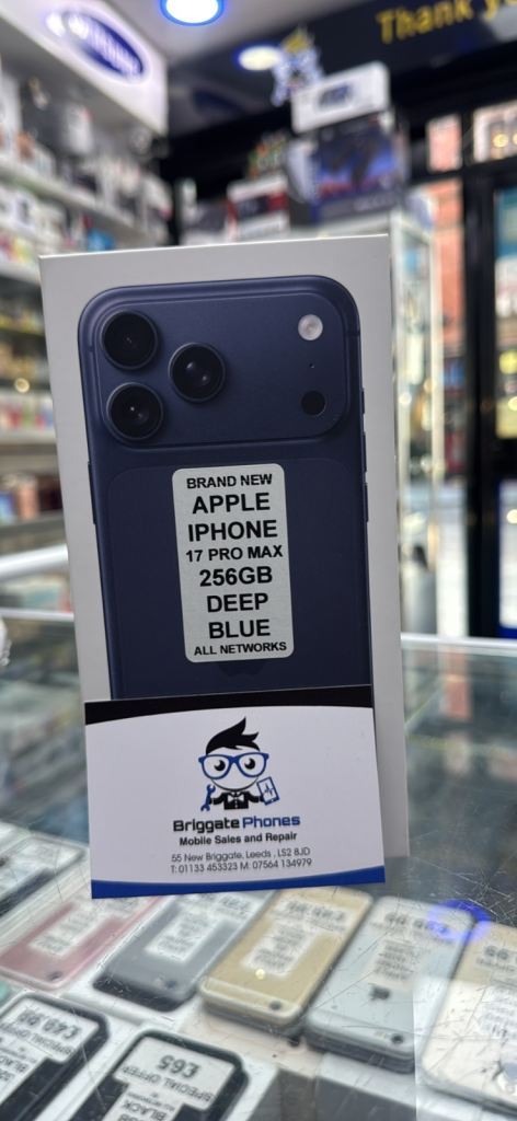 APPLE IPHONE 17 PRO MAX 256GB BLUE BRAND NEW SEALED 