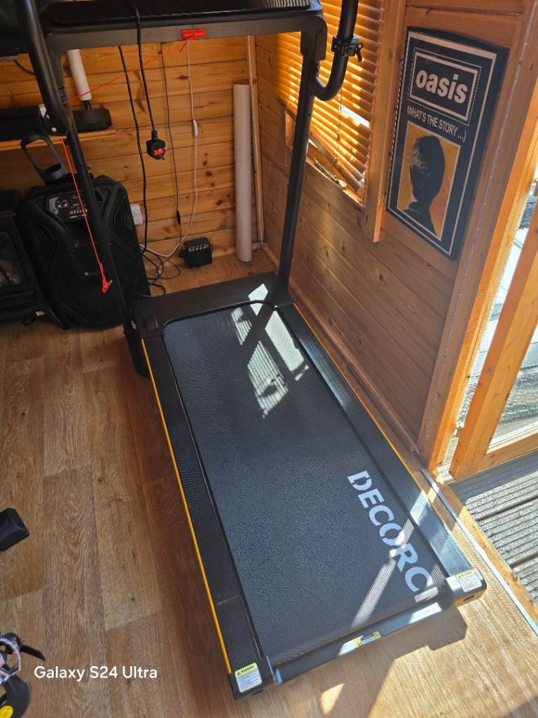 Decorcn Running Machine - Black Home Treadmill