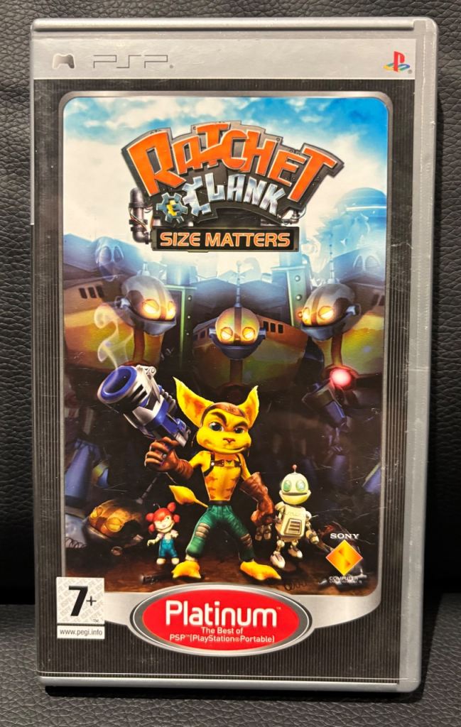 Psp - Ratchet & Clank Size Matters Game