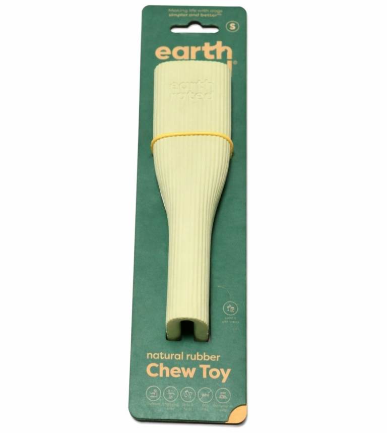 Earth Rated Natural Rubber Dog Chew Toy – Small – Brand New