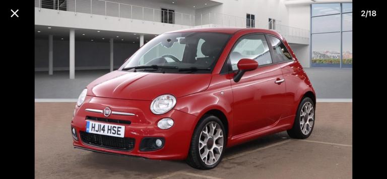 2014 Fiat 500 0.9 TwinAir 105 S 3dr HATCHBACK Petrol Manual