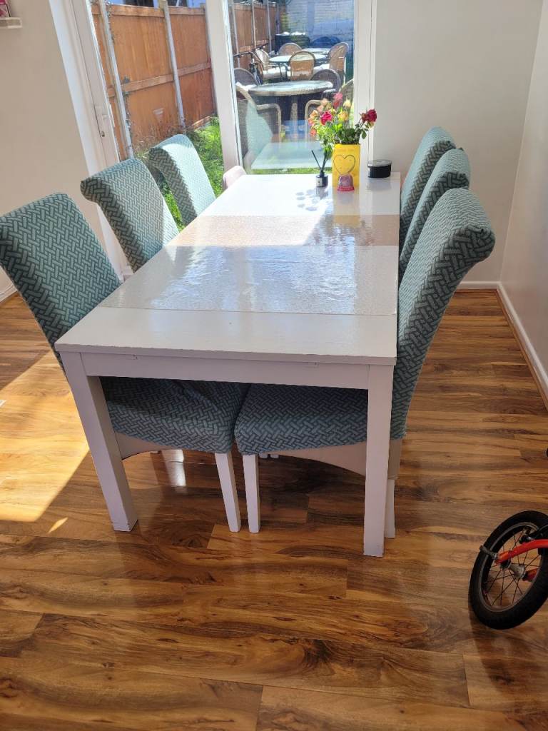 dining table and chairs 