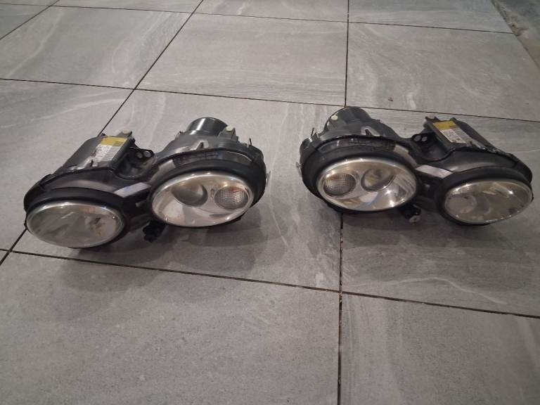 Jaguar X type left and right headlights