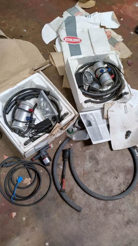 kenlowe 12v 24v engine interior preheater warmer winter 2kw 3kw van vw splitty 240v boat free post