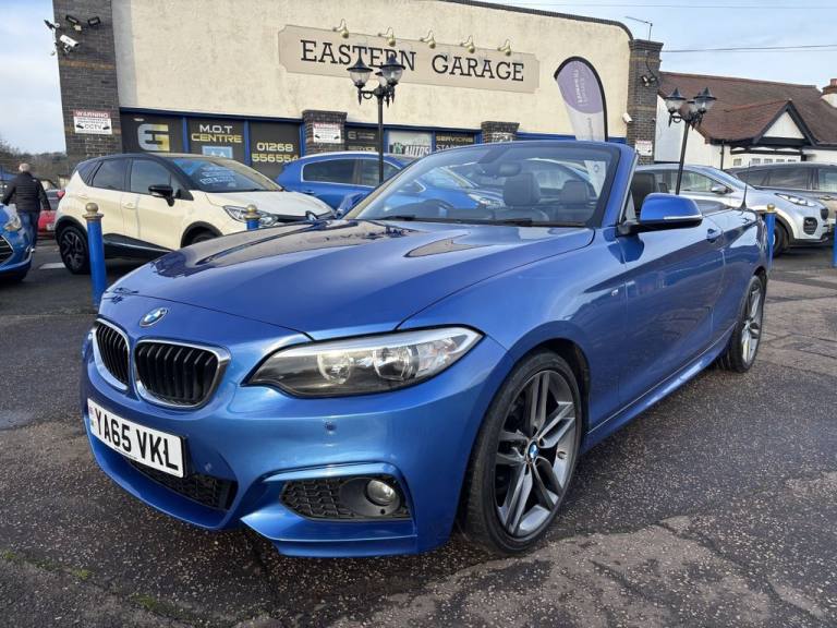2016 65 BMW 2 SERIES 2.0 220D M SPORT CONVERTIBLE 2DR DIESEL AUTO EURO 6 (S/S) (