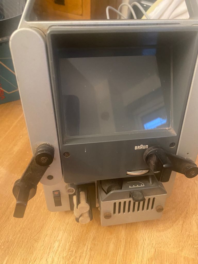 Braun SB1 film viewer for Super 8 films (manual mode - 