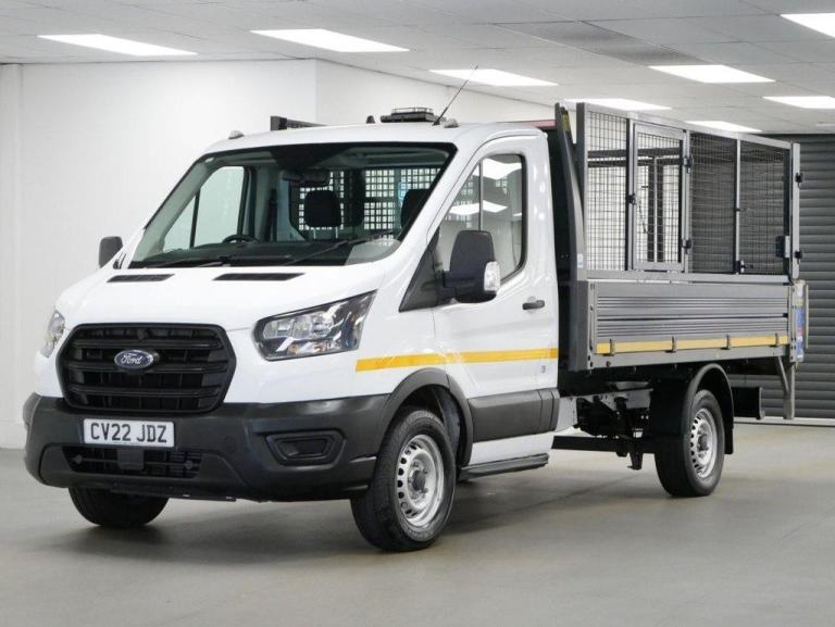 2022 FORD TRANSIT 350 2.0 EBL 130 BHP L2 MEDIUM CAGED TIPPER ( TAIL-LIFT )