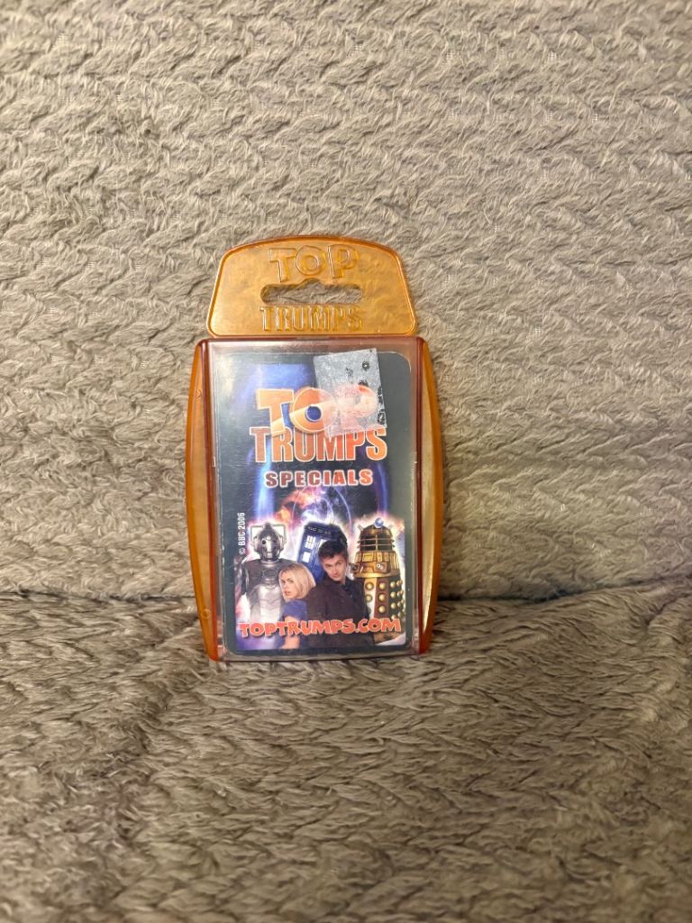 Doctor Who Top trumps 