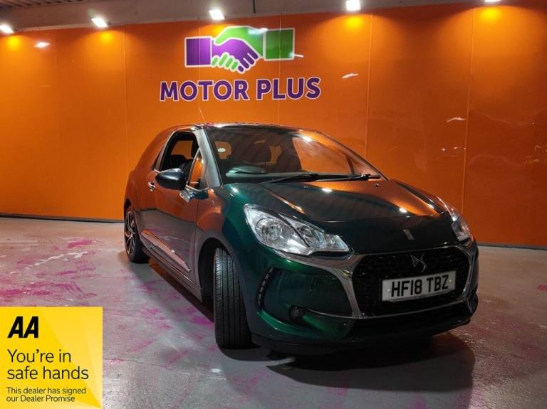 2018 18 DS AUTOMOBILES DS 3 1.2 PURETECH CONNECTED CHIC HATCHBACK 3DR PETROL MAN