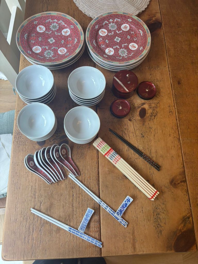 Chinese dinner set