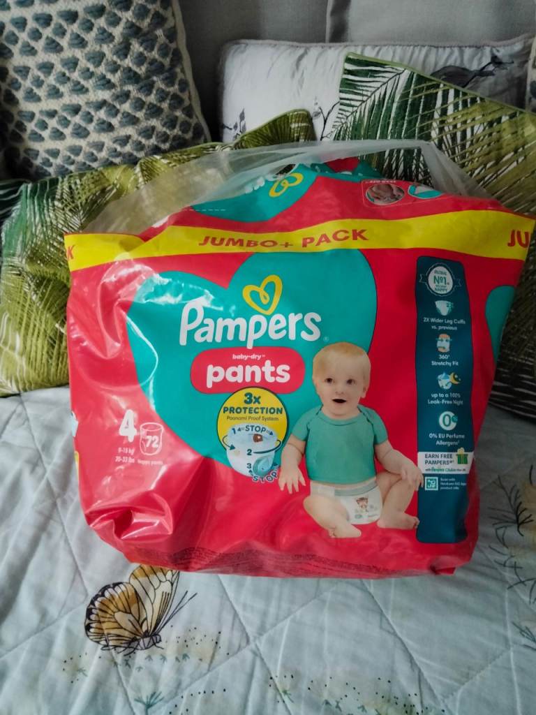 Pampers nappies 