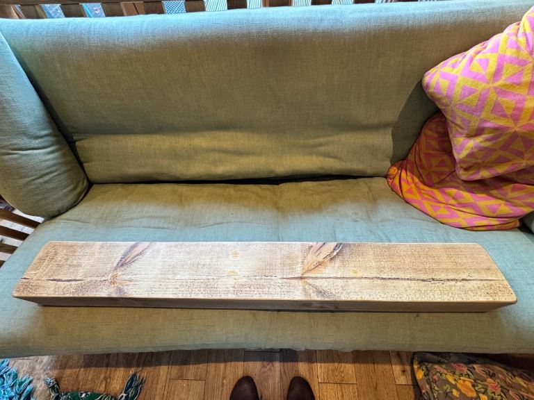 Oak Mantle Beam 120cm x 15cm x 10cm