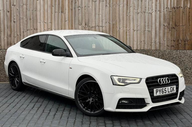 2016 Audi A5 1.8T FSI 177 Black Edition Plus *STUNNING LOOKING A5 WHITE WITH THE BLACK* HATCHBACK...