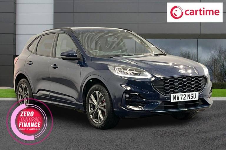 2022 72 FORD KUGA 2.5 ECOBOOST DURATEC 14.4KWH ST-LINE SUV 5DR PETROL PLUG-IN HY