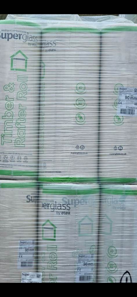 Superglass Timber & Rafter Roll Insulation – Various Thicknesses
