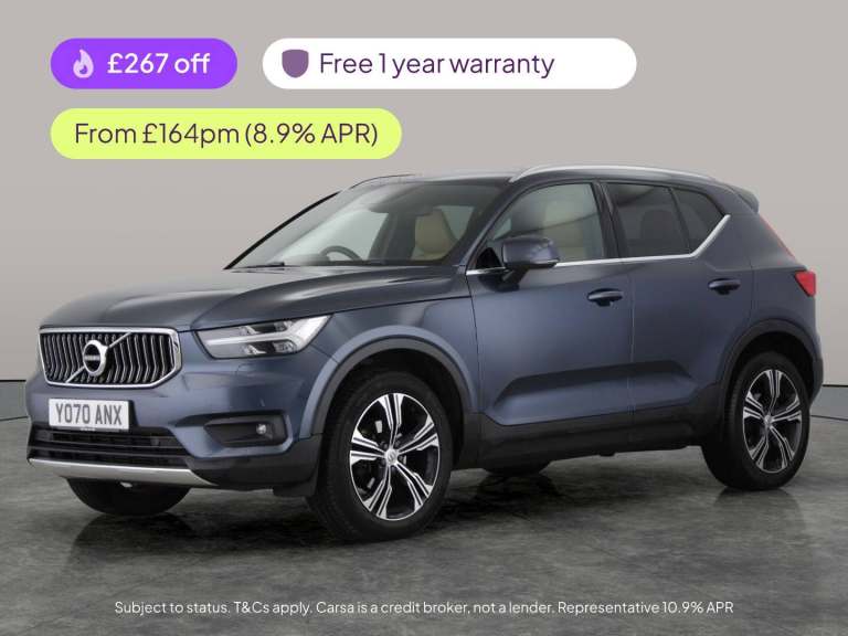 2021 Volvo XC40 1.5 T3 Inscription Pro SUV 5dr Petrol Manual Euro 6 (s/s) (163 ps) - SENSUS Suv P...