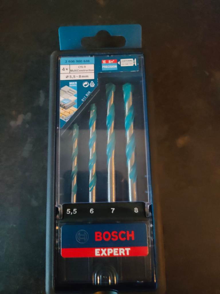Bosch pro drill bits 